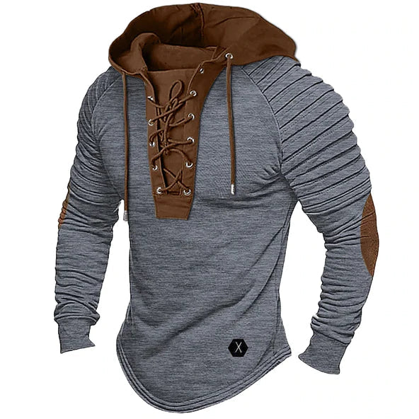Pullover Herren Mit Kapuze | Schnürung Streetwear Stil