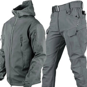 Hale - Isoliertes Allwetter-Jacken- & Hosen-Set – Grau