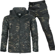 Hale - Isoliertes Allwetter-Jacken- & Hosen-Set – Dunkles Camouflage